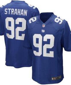 Michael Strahan New York Giants  Game Retired Player Jersey  Royal