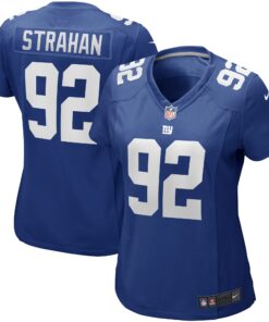 Michael Strahan New York Giants  Women_s Game Retired Player Jersey  Royal
