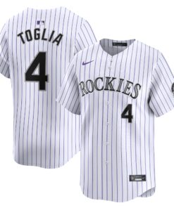 Michael Toglia Colorado RockiesHome Limited Player Jersey  White