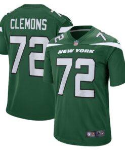 Micheal Clemons New York Jets  Game Player Jersey  Gotham Green 1
