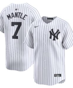 Mickey Mantle New York YankeesHome Limited Player Jersey  White