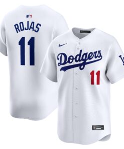 Miguel Rojas Los Angeles DodgersHome Limited Player Jersey  White