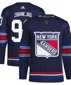 Mika Zibanejad New York Rangers Alternate Authentic Primegreen Player Jersey  Navy