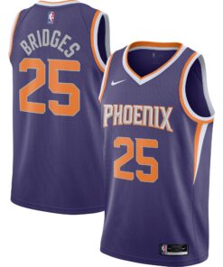 Mikal Bridges Phoenix Suns 202021 Swingman Player Jersey - Icon Edition - Purple