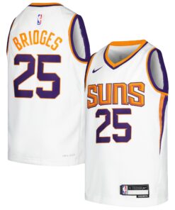 Mikal Bridges Phoenix Suns Youth Swingman Jersey -Association Edition - White