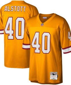 Mike Alstott Tampa Bay Buccaneers Mitchell amp Ness Legacy Replica Jersey  Orange