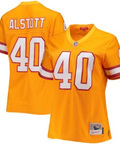 Mike Alstott Tampa Bay Buccaneers Mitchell amp Ness Women_s Legacy Replica Player Jersey  Orange
