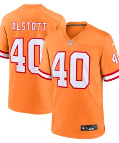 Mike Alstott Tampa Bay Buccaneers  Youth Retired Player Game Jersey  Orange