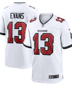 Mike Evans Tampa Bay Buccaneers  White Game Jersey   White