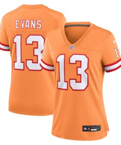 Mike Evans Tampa Bay Buccaneers  Women_s Player Jersey  Orange