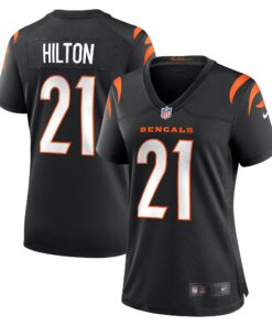 Mike Hilton Cincinnati Bengals  Women_s Game Player Jersey  Black