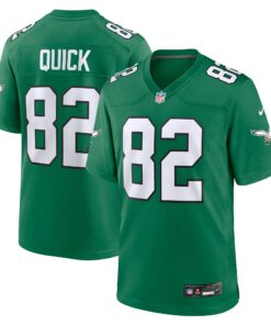 Mike Quick Philadelphia Eagles  Alternate Game Jersey  Kelly Green