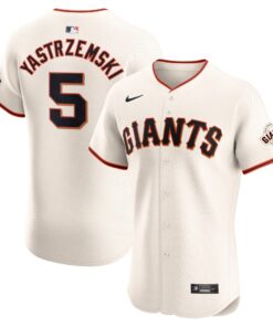 Mike Yastrzemski San Francisco GiantsHome Elite Player Jersey  Cream