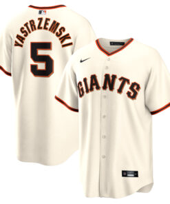 Mike Yastrzemski San Francisco GiantsHome Replica Player Jersey  Cream