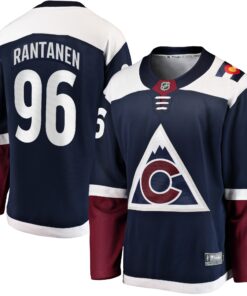 Mikko Rantanen Colorado Avalanche Fanatics Premier Breakaway Player Jersey  Navy