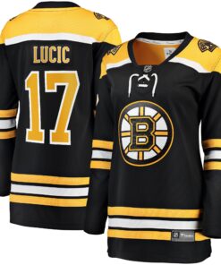 Milan Lucic Boston Bruins Fanatics Women_s Home Breakaway Player Jersey  Black