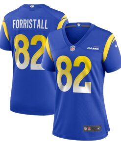 Miller Forristall Los Angeles Rams  Women_s  Game Jersey   Royal 1