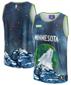 Minnesota Timberwolves NBA &amp KidSuper Studios by Fanatics Unisex Hometown Jersey - Blue