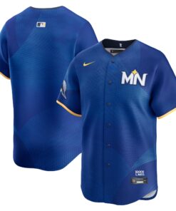  Minnesota Twins2024 City Connect Limited Jersey  Royal
