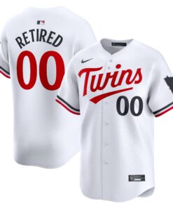 Minnesota TwinsHome Limited PickAPlayer Retired Roster Jersey  White