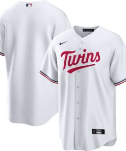 Minnesota TwinsHome Replica Team Jersey  White
