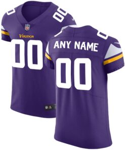 Minnesota Vikings  Vapor Untouchable Custom Elite Jersey  Purple