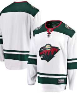 Minnesota Wild Fanatics Breakaway Away Jersey  White