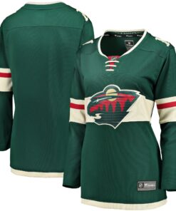 Minnesota Wild Fanatics Women_s Breakaway Home Jersey  Green