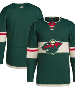 Minnesota Wild Home Primegreen Authentic Jersey  Green