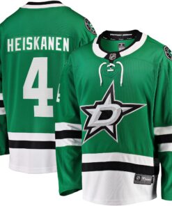 Miro Heiskanen Dallas Stars Fanatics Team Color Breakaway Player Jersey  Kelly Green