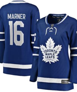 Mitchell Marner Toronto Maple Leafs Fanatics Women_s Home Premier Breakaway Player Jersey  Blue