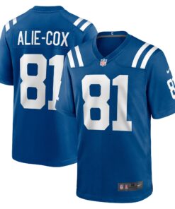 Mo AlieCox Indianapolis Colts  Team Game Jersey  Royal