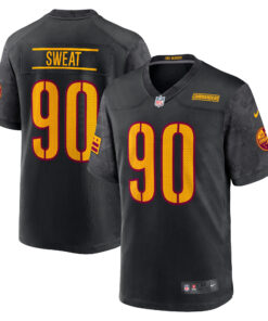 Montez Sweat Washington Commanders  Youth Game Jersey  Black