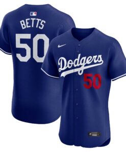 Mookie Betts Los Angeles DodgersAlternate Elite Player Jersey  Royal