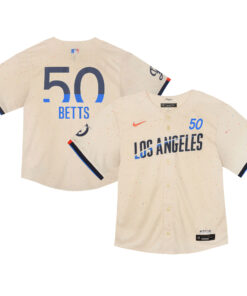 Mookie Betts Los Angeles DodgersInfant 2024 City Connect Limited Player Jersey  Cream