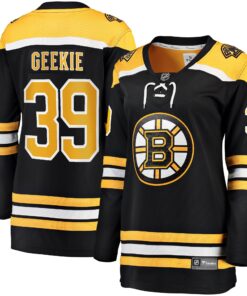 Morgan Geekie Boston Bruins Fanatics Women_s Home Breakaway Player Jersey  Black