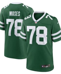 Morgan Moses New York Jets  Game Jersey  Legacy Green 1