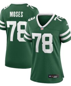 Morgan Moses New York Jets  Women_s Game Jersey  Legacy Green