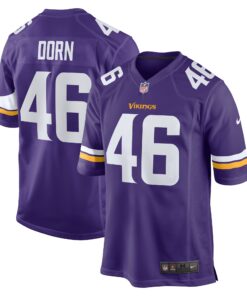 Myles Dorn Minnesota Vikings  Game Jersey  Purple