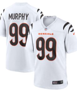 Myles Murphy Cincinnati Bengals  Team Game Jersey  White