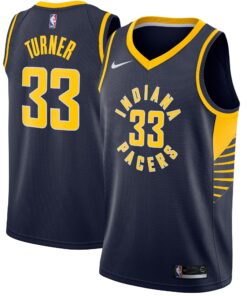 Myles Turner Indiana Pacers Swingman Jersey Navy - Icon Edition