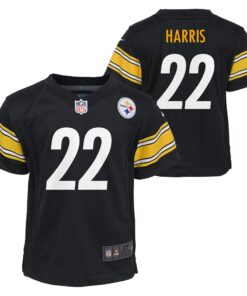 Najee Harris Pittsburgh Steelers  Toddler Game Jersey  Black