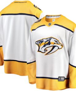 Nashville Predators Fanatics Breakaway Away Jersey  White