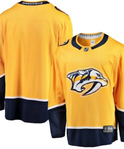 Nashville Predators Fanatics Breakaway Home Jersey  Gold