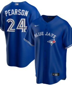 Nate Pearson Toronto Blue JaysReplica Player Name Jersey  Royal