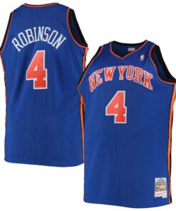 Nate Robinson New York Knicks Mitchell &amp Ness 200506 Big &amp Tall Hardwood Classics Swingman Jersey - Blue