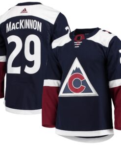 Nathan MacKinnon Colorado Avalanche Alternate Primegreen Authentic Player Jersey  Navy
