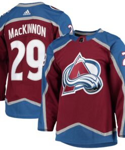Nathan MacKinnon Colorado Avalanche Home Primegreen Authentic Player Jersey  Burgundy