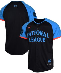National LeagueYouth 2024 MLB AllStar Game Limited Jersey  Navy