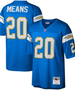Natrone Means Los Angeles Chargers Mitchell amp Ness Legacy Replica Jersey  Powder Blue